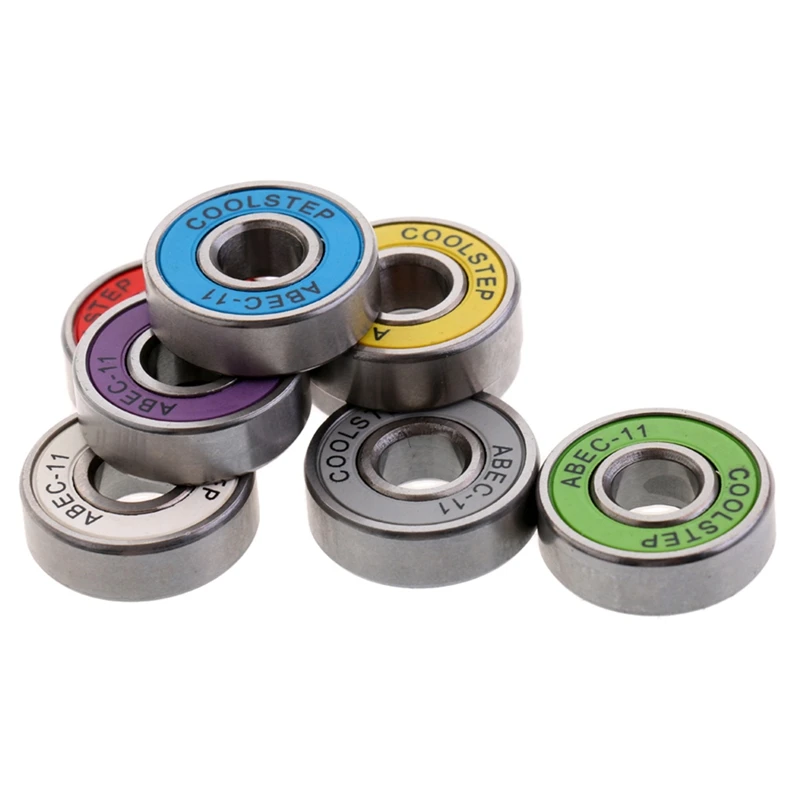 

16 Pieces ABEC 11 High Speed Wearproof Skateboard Scooter Inline Bearings Skate Board Accessories