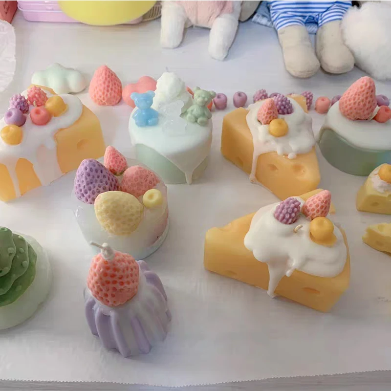 Силиконовая 3D форма для свечей сделай сам аксессуары изготовления | Дом и сад