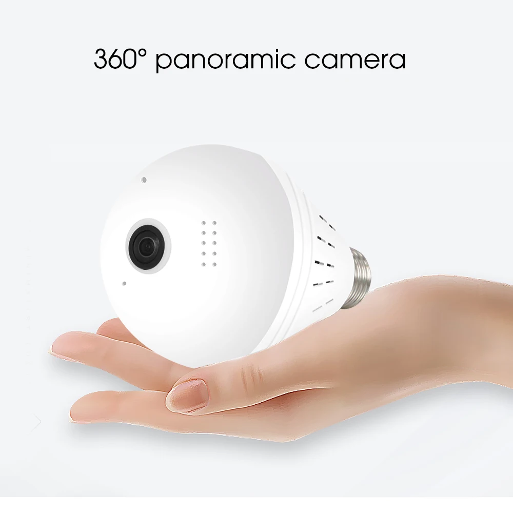 Kebidumei 360 градусветильник 960P IP камера беспроводная панорамная Домашняя