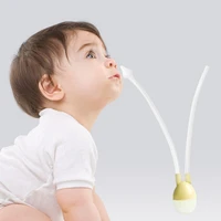 hot new born baby vacuum suction nasal aspirator safety nose cleaner infantil nose up aspirador nasal babies care