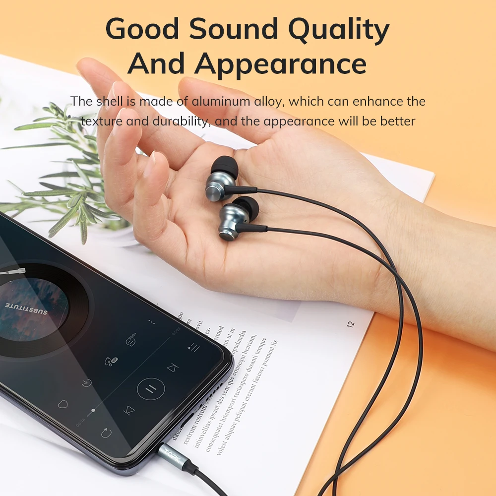 TOPK F37 3.5mm Wired Headphones Bass Sound In-Ear Sport Earphone Earbuds Gaming Headset with mic for Xiaomi Huawei iPhone | Электроника