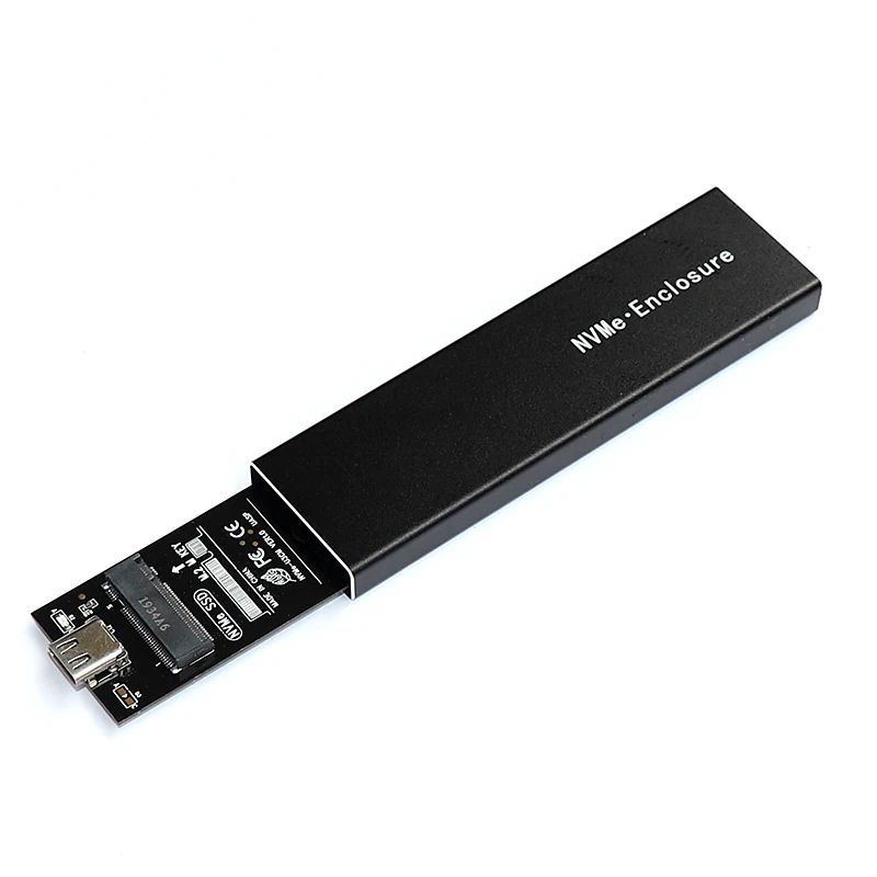 NVME USB 3.1 adapter case nvme ssd m.2 to usb m2 USB3.1 enclosure for 2280 2260 2242 2230 SSD chip RTL9210 NEW | Компьютеры и офис