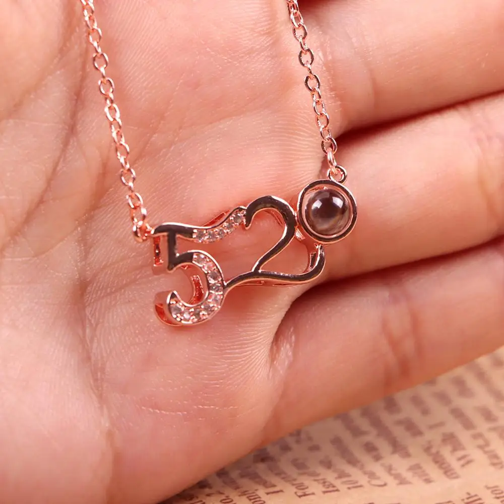 Женское ожерелье с подвеской Я люблю тебя на 100 языках | Украшения и аксессуары