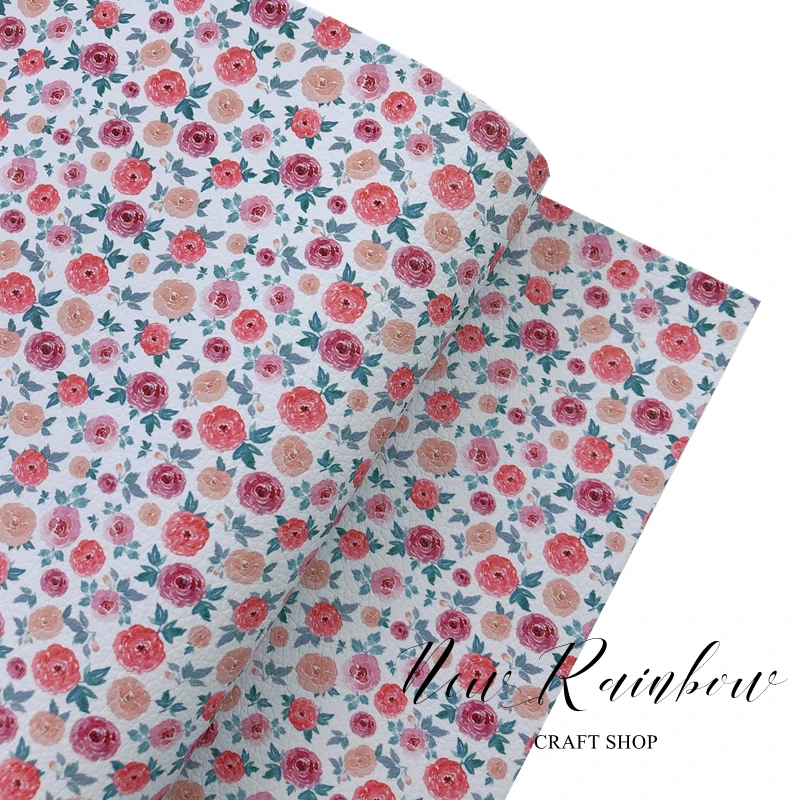 Банты для волос серьги и поделки из искусственной кожи Радуга 30x22 см/A4