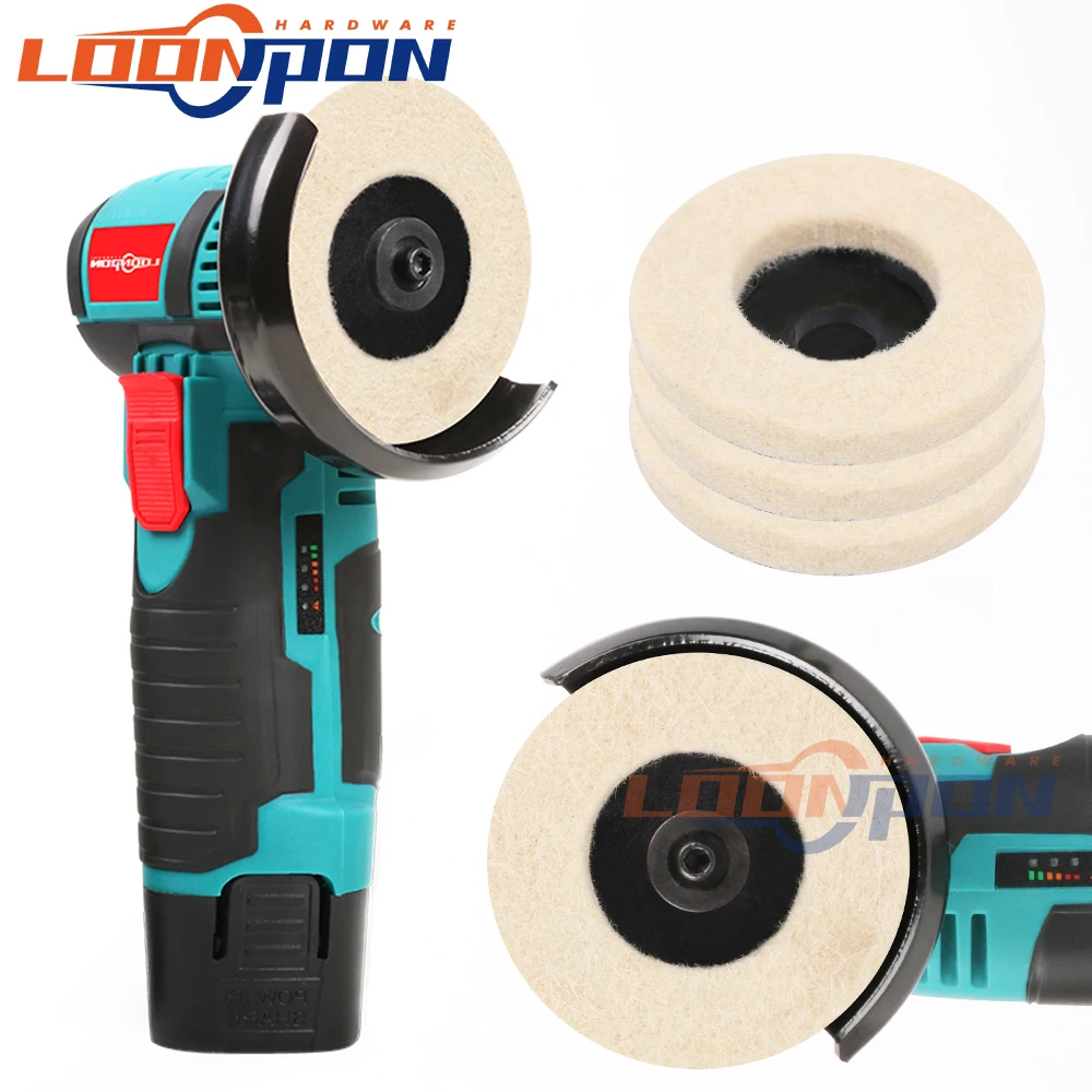 75 мм/50 мм шерстяные полировальные диски угловая шлифовальная машина войлочный