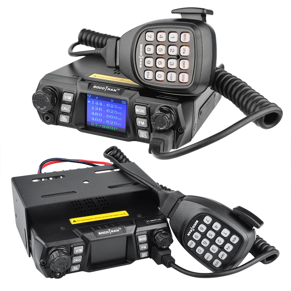Отправка из России ST 980PLUS двухдиапазонный 136 174 МГц и 400 480 200CH VHF 75W/55W UHF Quad standby