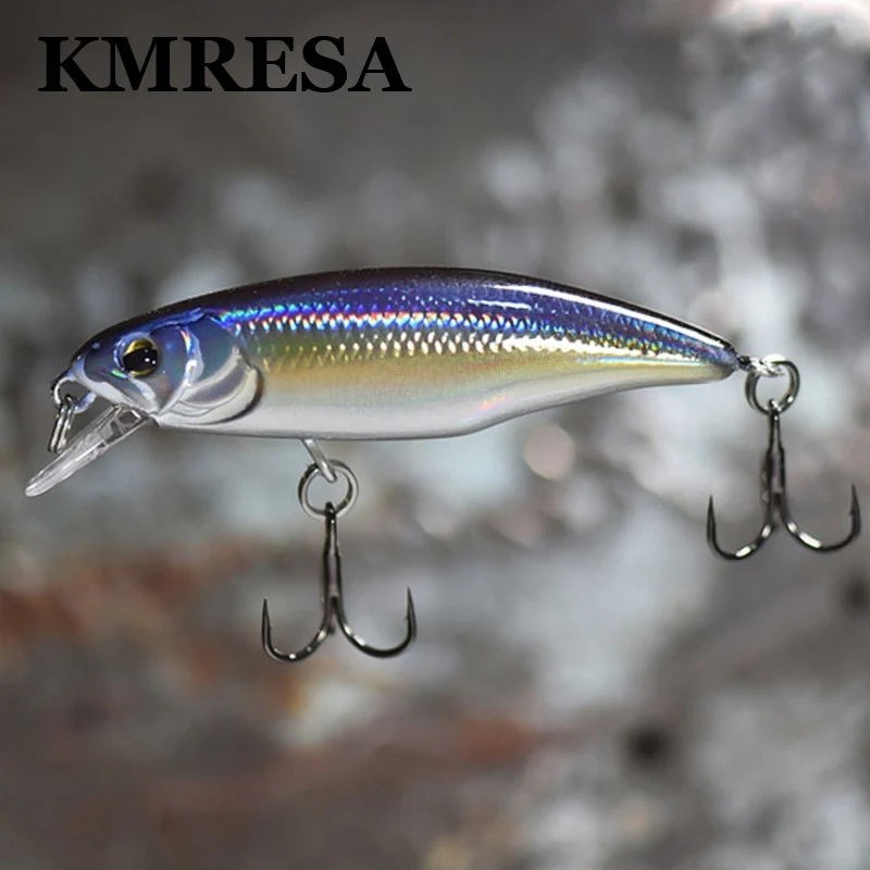 Япония модели хиты продаж опускается на дно Minnow приманки для ловли рыбы УФ фильтр