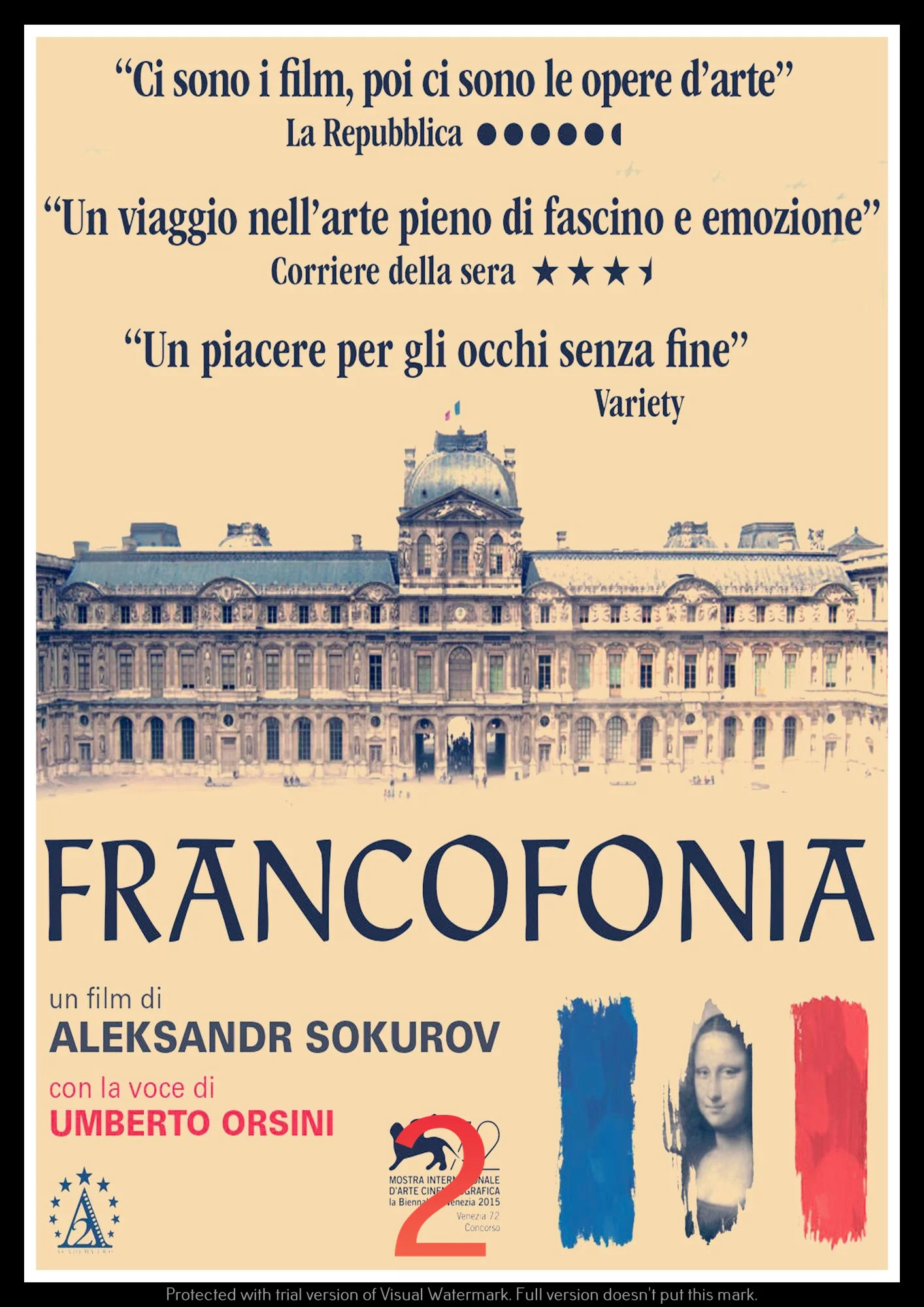 Francofonia_2015_6.6_France Германии Нидерландов плакат декоративный DIY настенные холст