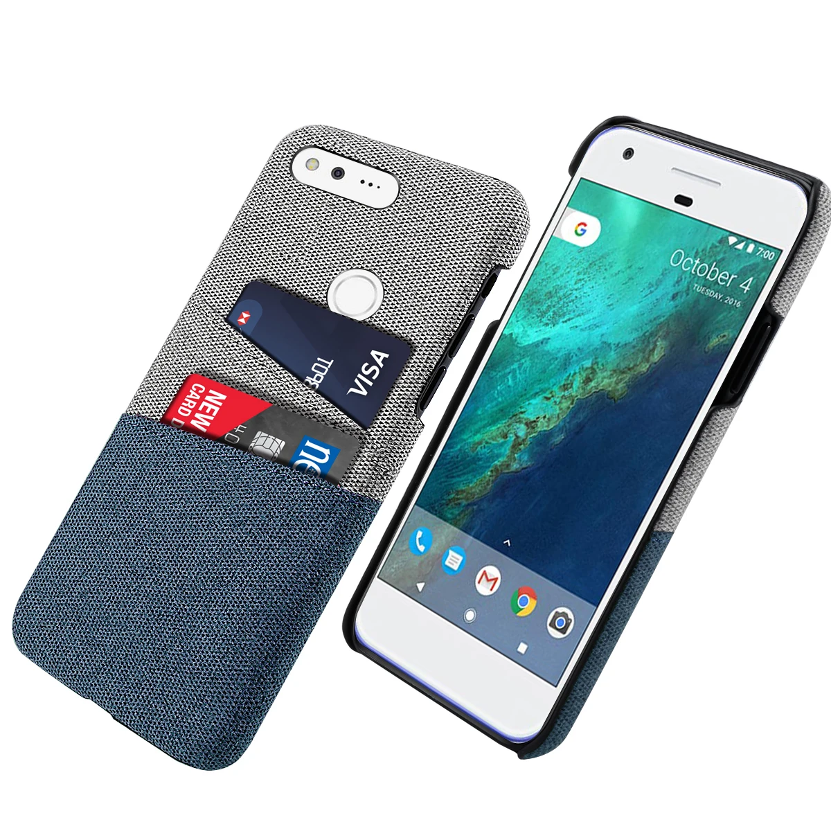 3 Для Google Pixel/Pixel 3A 3A XL чехол в стиле ретро, тканевый держатель для карт, тонкий жесткий чехол для Google Pixel 4 4 XL 3 XL 2 2 XL чехол - Цвет: 3