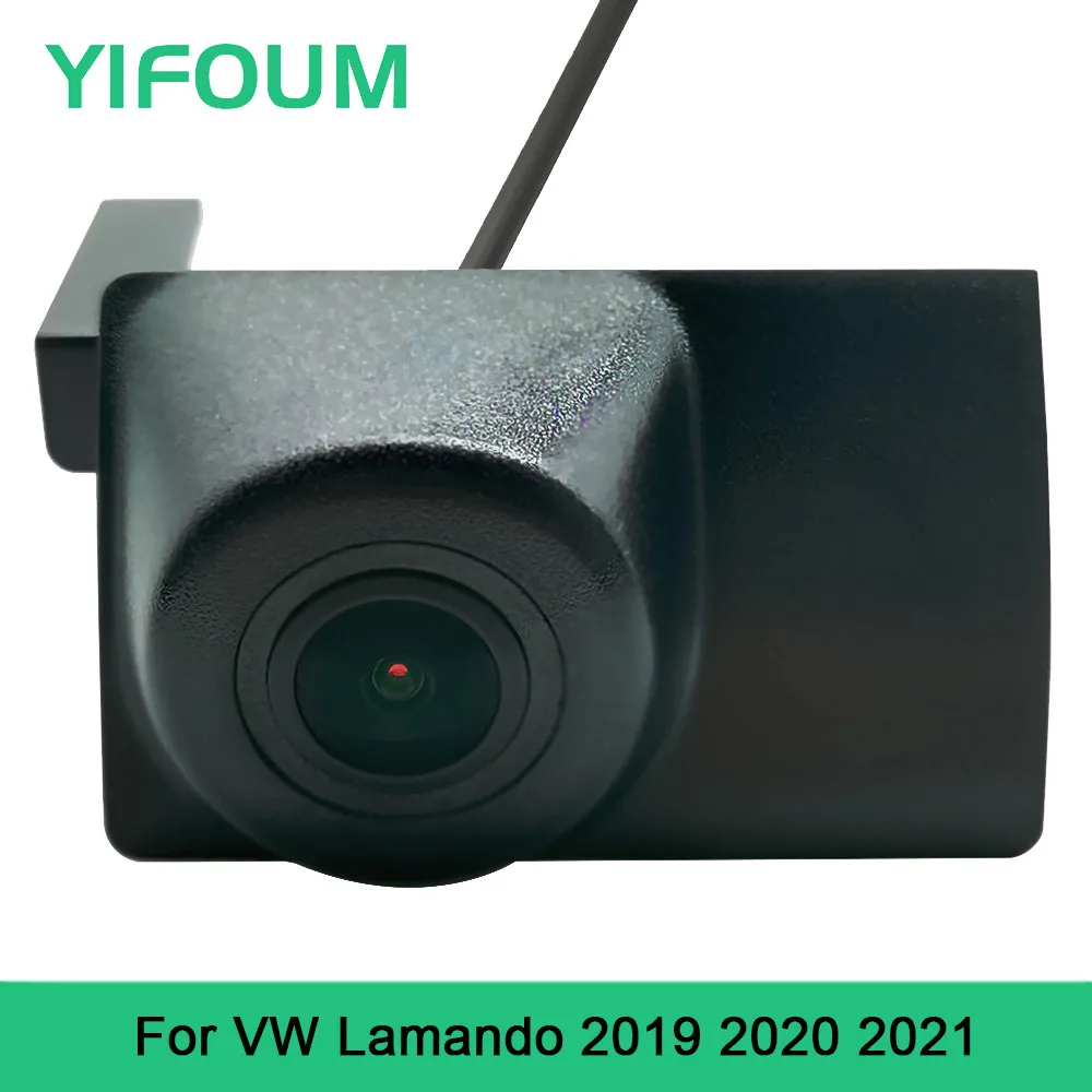 

YIFOUM HD CCD Car Front View Parking Night Vision Positive Waterproof Logo Camera For Volkswagen VW Lamando 2019 2020 2021