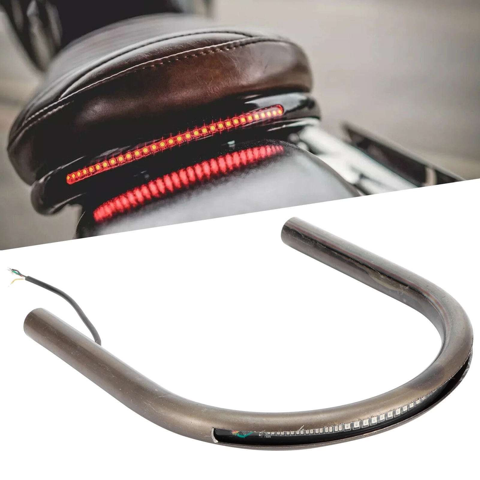 Заднее сиденье петля задний обруч рамка для Кафе Racer Стиль плоская труба Подходит