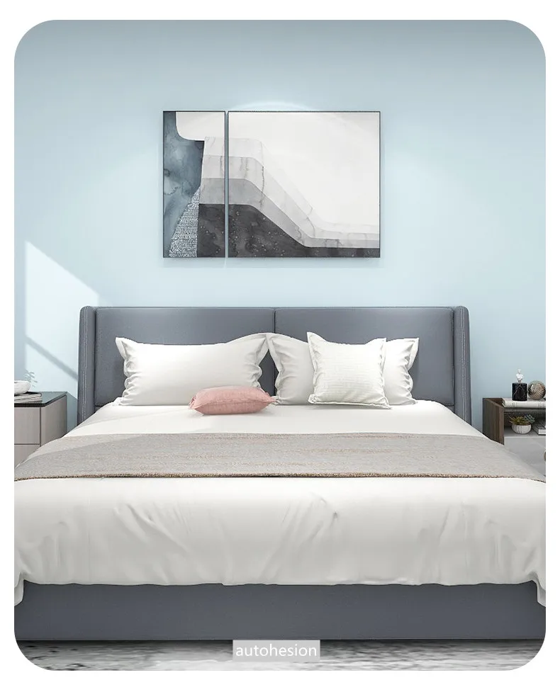 

Vinyl Black Grey Solid Matt self adhesive Wallpaper DIY Waterproof Wall Sticker Home Decor Films Living Room Kitchen Door Poster