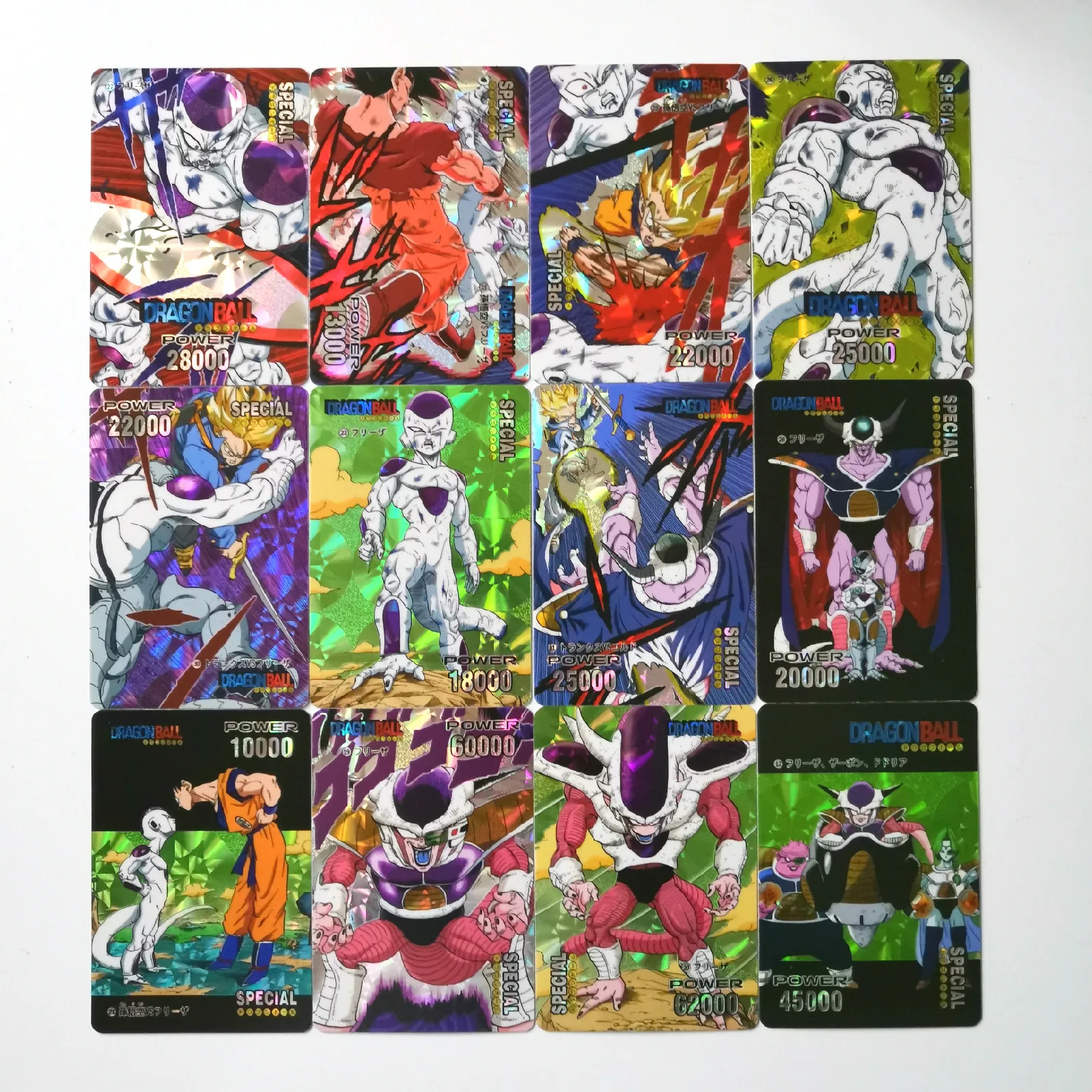 63 шт./компл. супер Dragon Ball Z герои Pasteable карточной ультра инстинкт персонажи Гоку