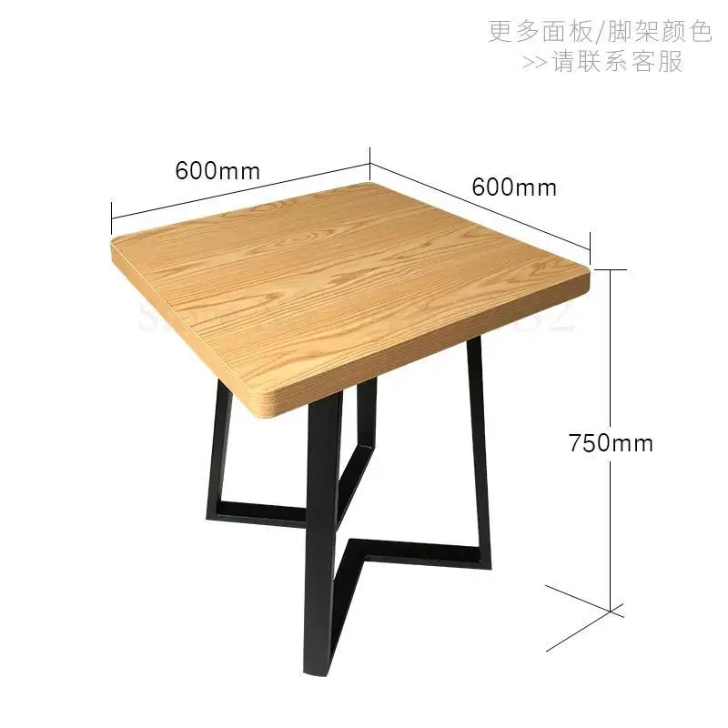 600x600x750mm 5 Чай магазин, магазин гамбургеров, Чай барные столы и стулья, кондитерский цех, кафе, ресторанов, магазин, ресторан, магазин фаст-фуда, столы и чай - Цвет: 600x600x750mm 5