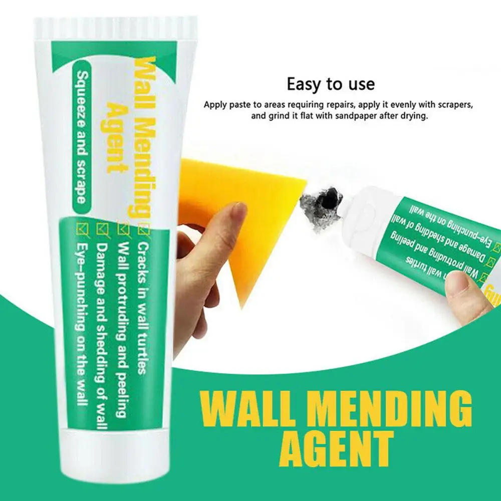 

Home Improvement Wall Repair Cream Crack, Hold, Peel Repair Tool Graffiti Remover with Scraper