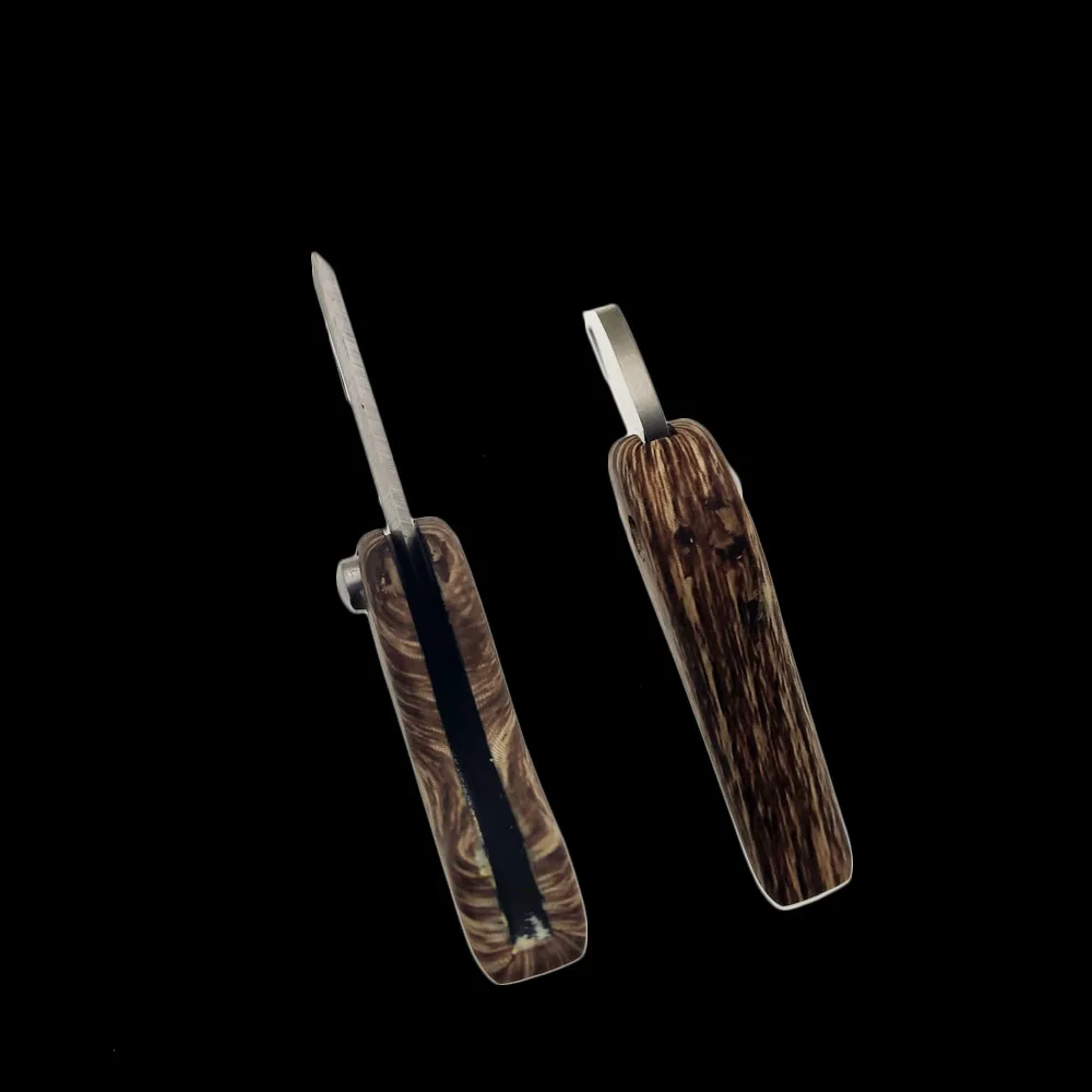 

Love shape blade Mini Hanging knife 440C Stainless Steel + ABS Handle Folding Pocket Keychain Knife EDC tool