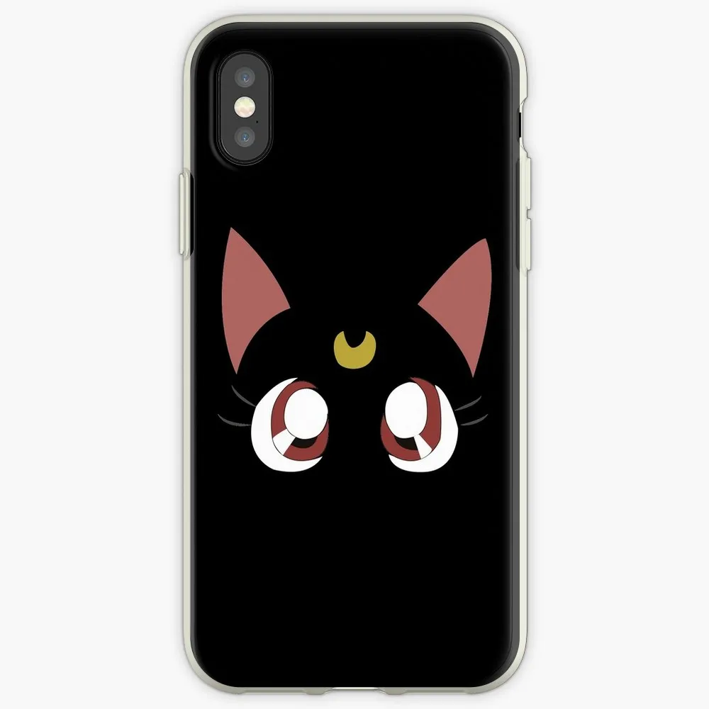 Sailormoon LuSoft чехол для iPhone 7 8 6 6s Plus 5S 4 силиконовый прозрачный X Xs 11 Pro Max