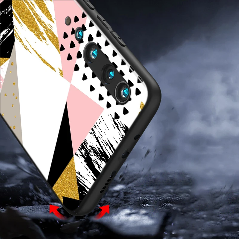 

Silicone Cover Marbled pattern for Xiaomi Mi 10 9T CC9 Pro Note 10 9 8 6 A3 A2 A1 Lite Play Mix 3 Black Phone Case
