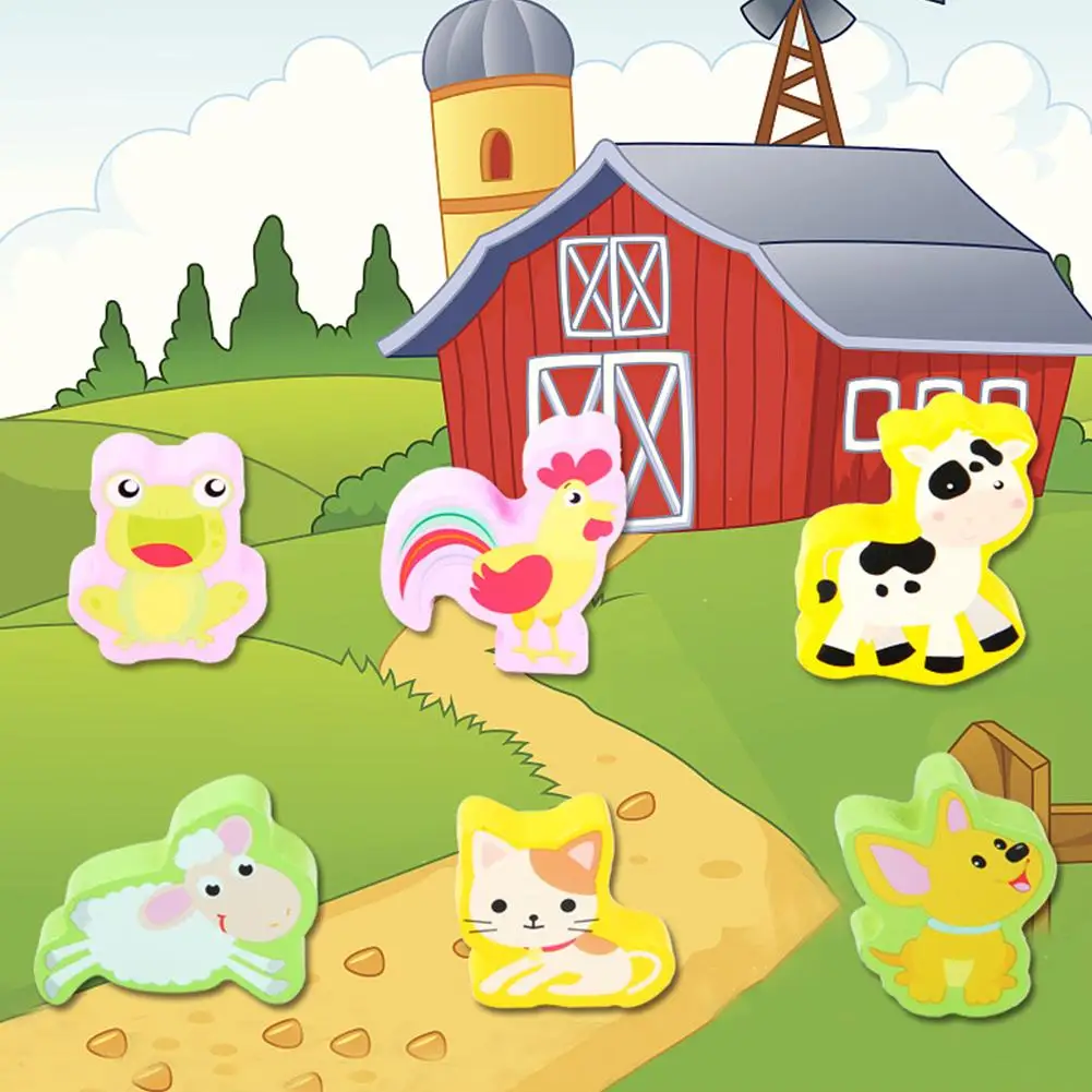 Забавные фиксаторы игрушки в форме животных подходящие игровые детские Игрушки