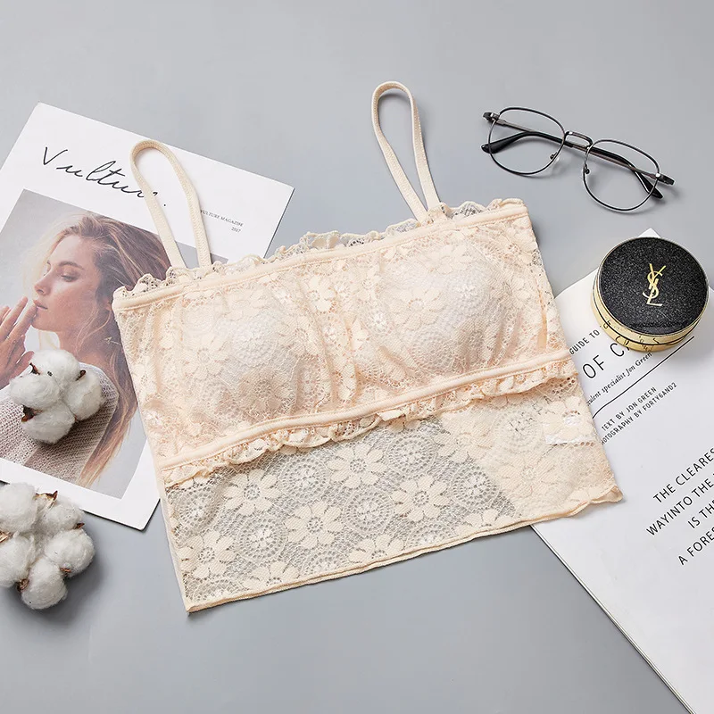 2021 тренировочный бюстгальтер для девочек кружевные бюстгальтеры без косточек
