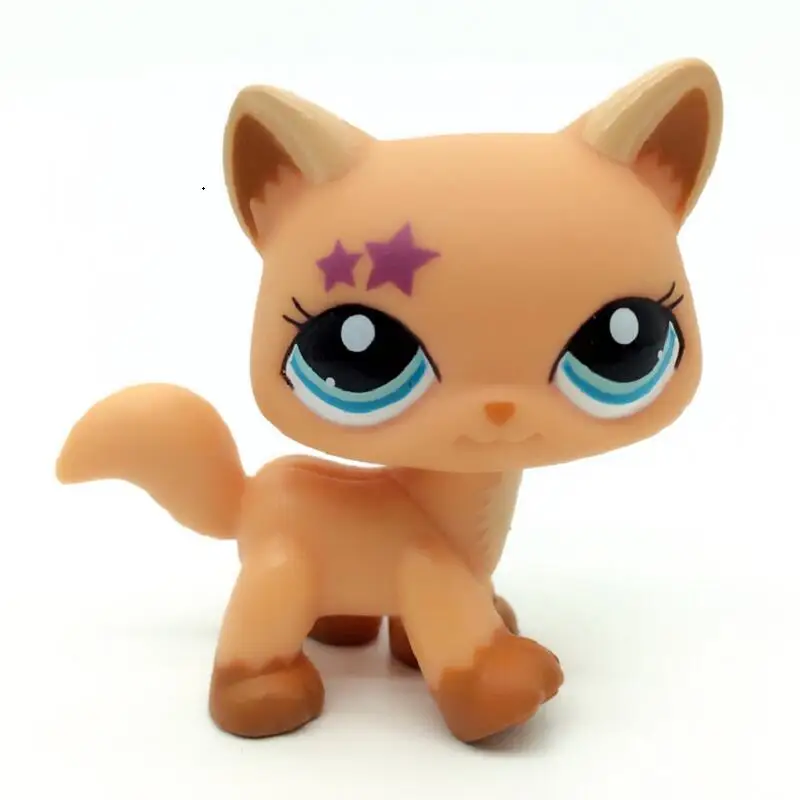 Очень редкая игрушка Lps из зоомагазина стоячая коллекция кошка с короткой