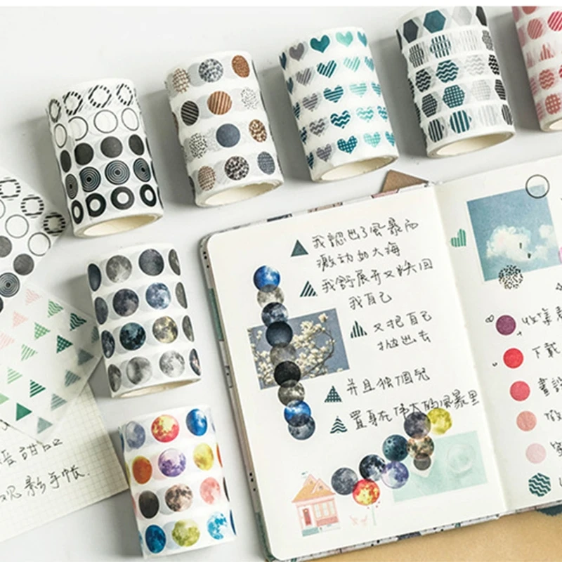 

Washi Tapes Hand Account Masking Tape Scrapbooking DIY Photo Album Diary Sticker C90C
