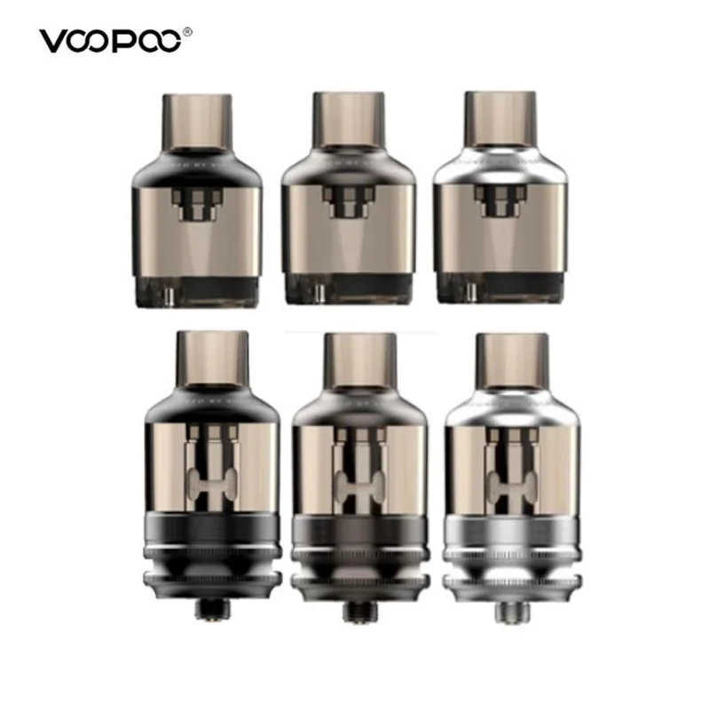 

Original E Cigarettes VOOPOO TPP Pod Empty Cartridge TPP POD Tank 5.5ml with TPP-DM1 TPP-DM2 Coil for Drag 3 /Drag X Plus Vape