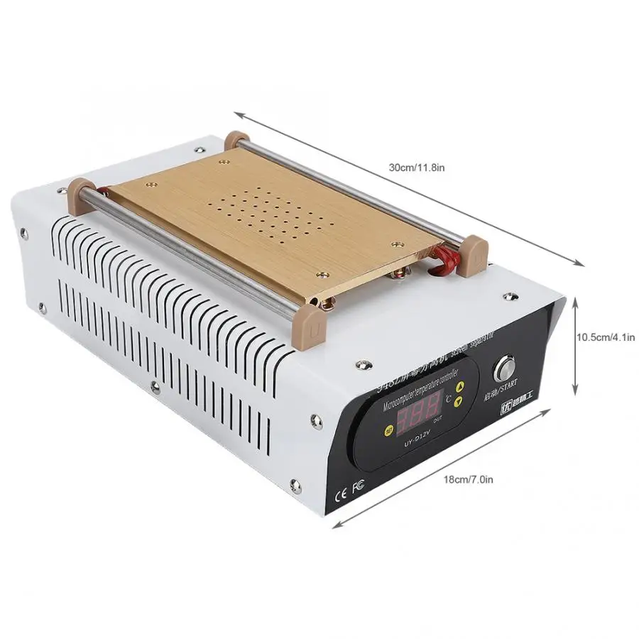 Аппарат для ремонта телефонов 8-дюймовый ЖК-экран встроенный насос вакуумный