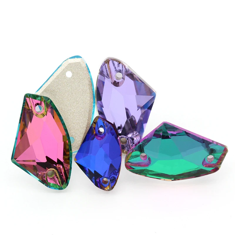 

Mix color K9 Crystal Strass Glass Flatback Sew-on Rhinestones for Diy Craft Christmas Clothing Garment Decoration Jewelry Beads
