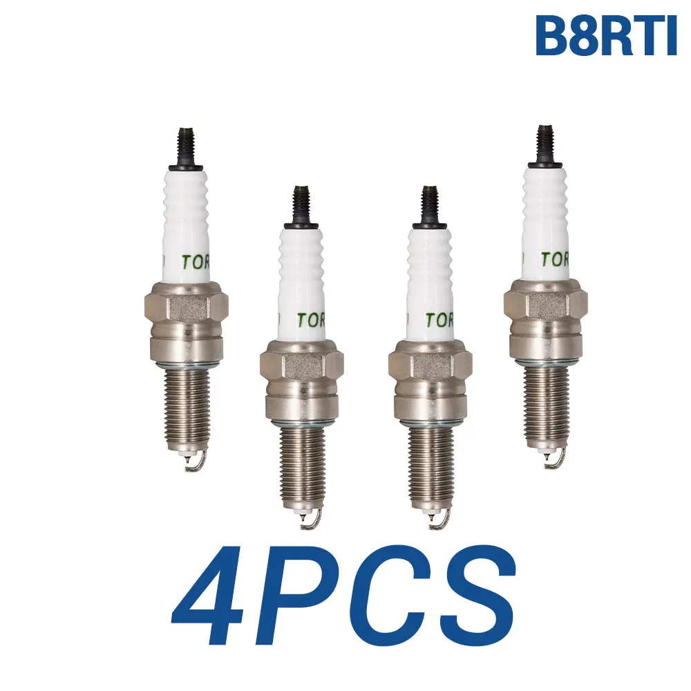 

2-8 штук иридиевых штыревых клеммных свечей зажигания TORCH B8RTI Замена для 96067/CPR8EAIX-9 4465/CPR8EAGP-9 91064/SIMR8A9 HONDA 31916MEH003
