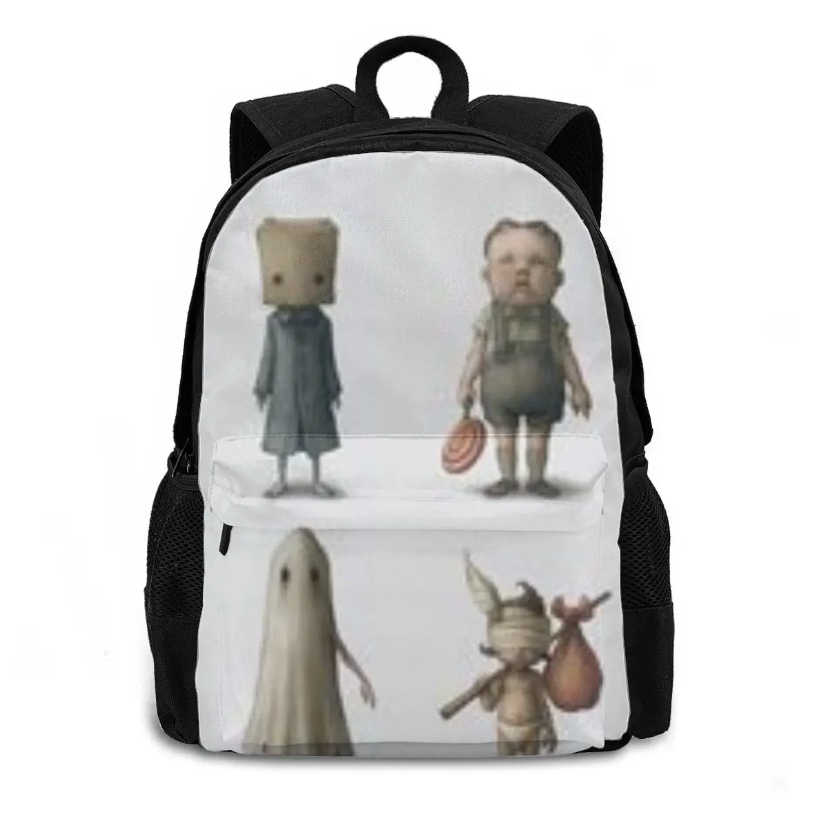 

Рюкзаки для косплея аниме Kawaii Team, рюкзак с маленькими кошмарами, Высококачественная сумка для мужчин и женщин, студенческие сумки