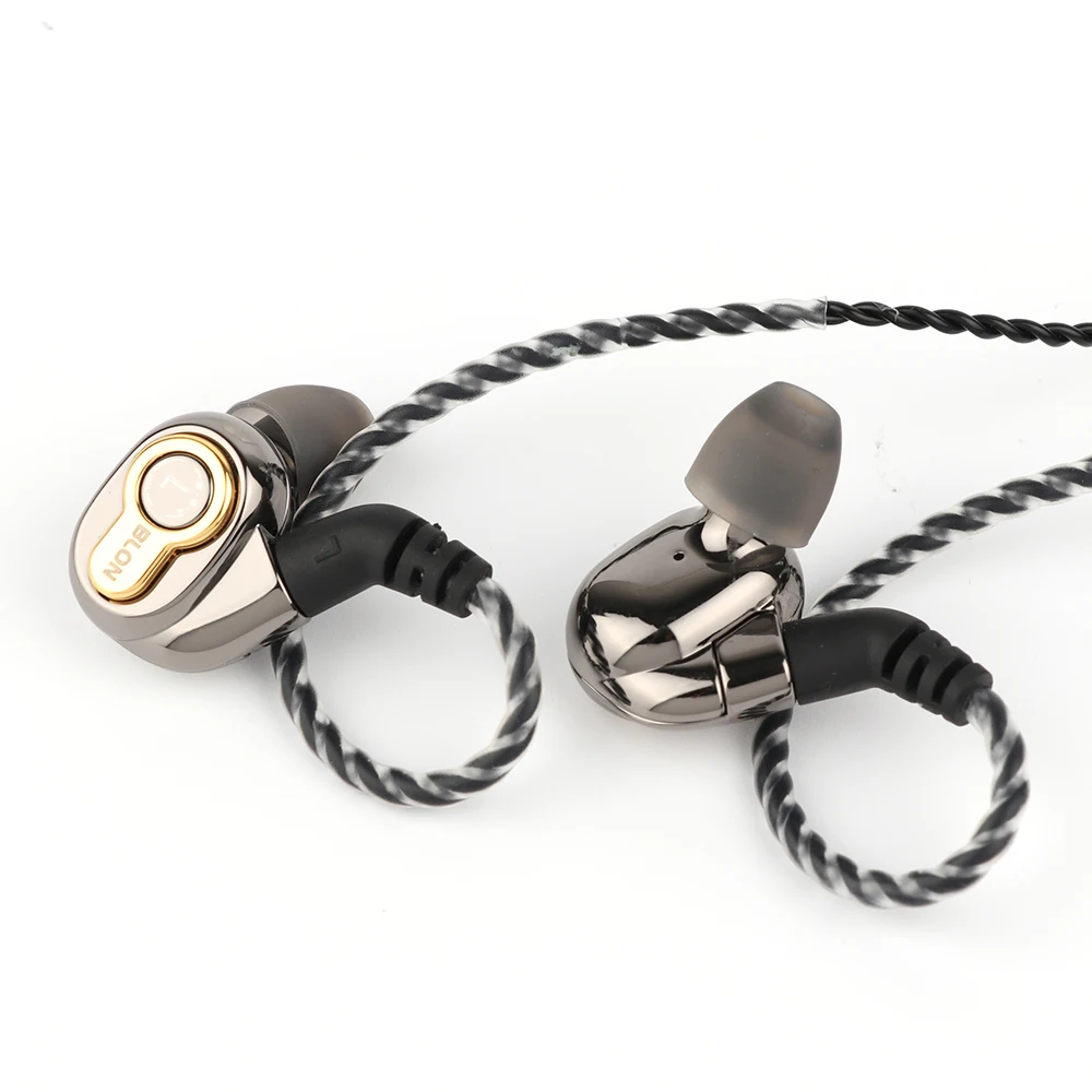 BLON BL05 BL05S 2nd Generation 10 мм CNT мембранные Hi Fi в наушники вкладыши Наушники с 0 78 2Pin