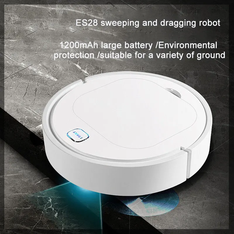 Стильный дизайн умный заряжаемый пылесос автоматический подметальный робот