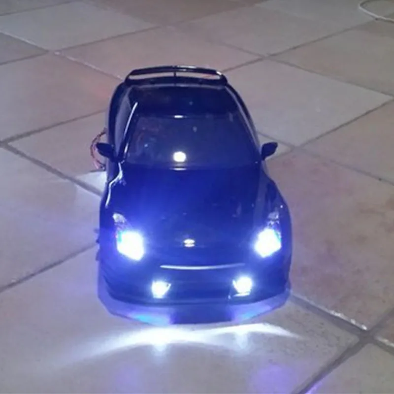 12 светодиодный 4 Управление режимов многоцветный RC автомобиль мигающий