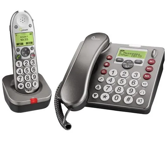 2 device Цифровой беспроводной телефон с автоответом и диктофоном, межтелефонным звонком и быстрым циферблатом, подсветкой ЖК-беспроводной домашний телефон Handfree - Цвет: 2 device