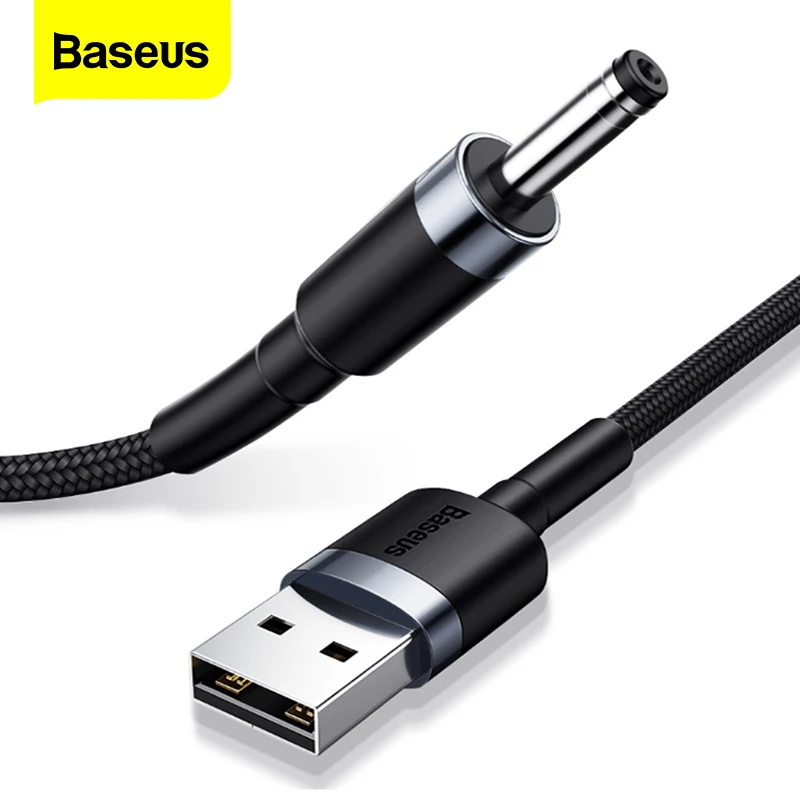 Кабель питания Baseus USB DC 3 5 мм с разъемом A на В зарядный кабель для концентратора