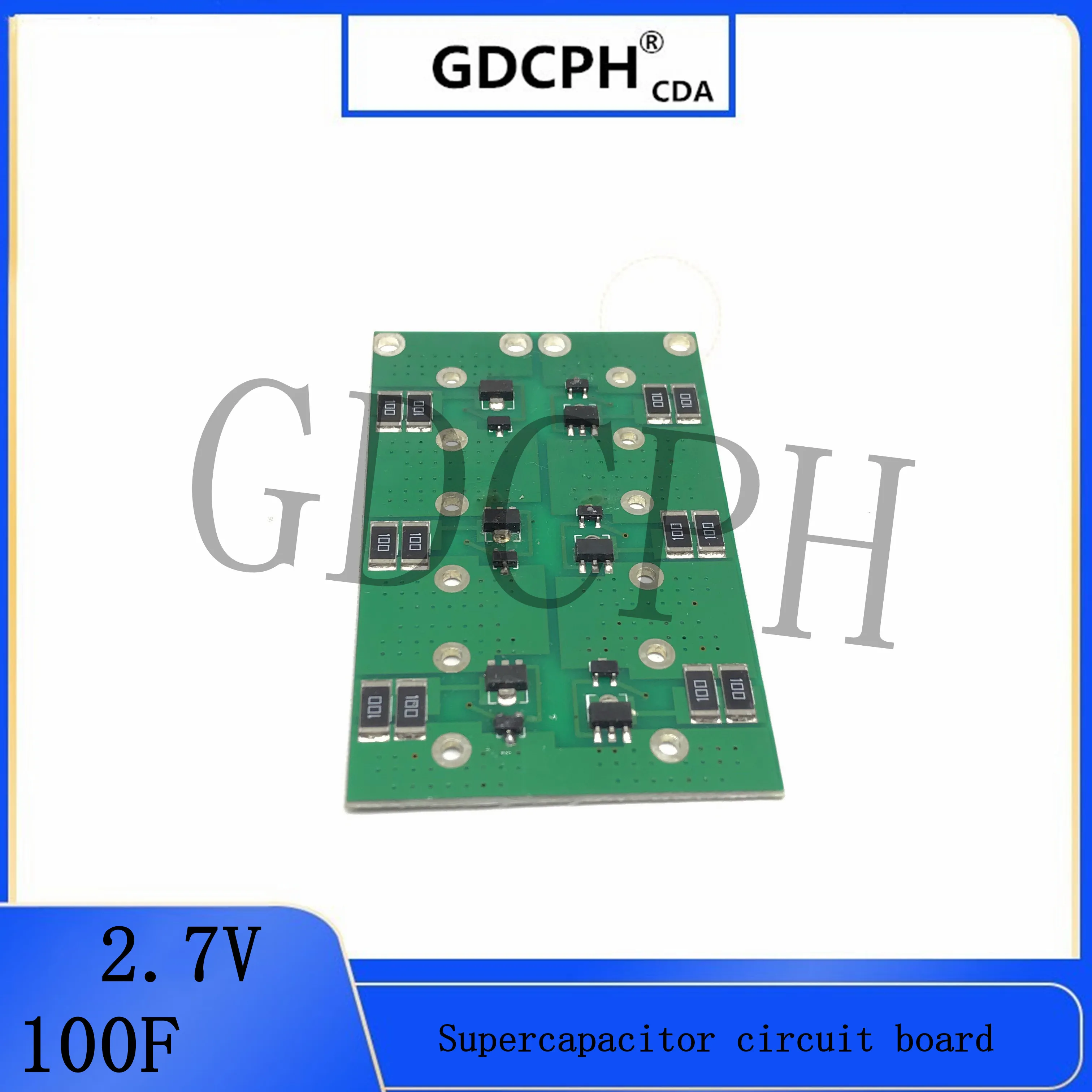 Суперконденсаторная печатная плата 2 7 V100F 50F 60F 120F | Электронные компоненты и