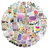 2550pcs cartoon pearl milk tea stickers pack for girl boba bubble teas decal sticker to diy stationery luggage laptop guitar