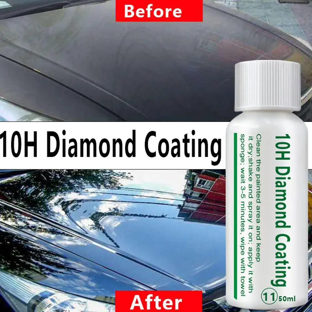 

20/50ml 10H Car Hydrophobic Glass Coating Ceramic Automotive Coating Car Kit Diamond Hydrophobic Glass Coating Polish