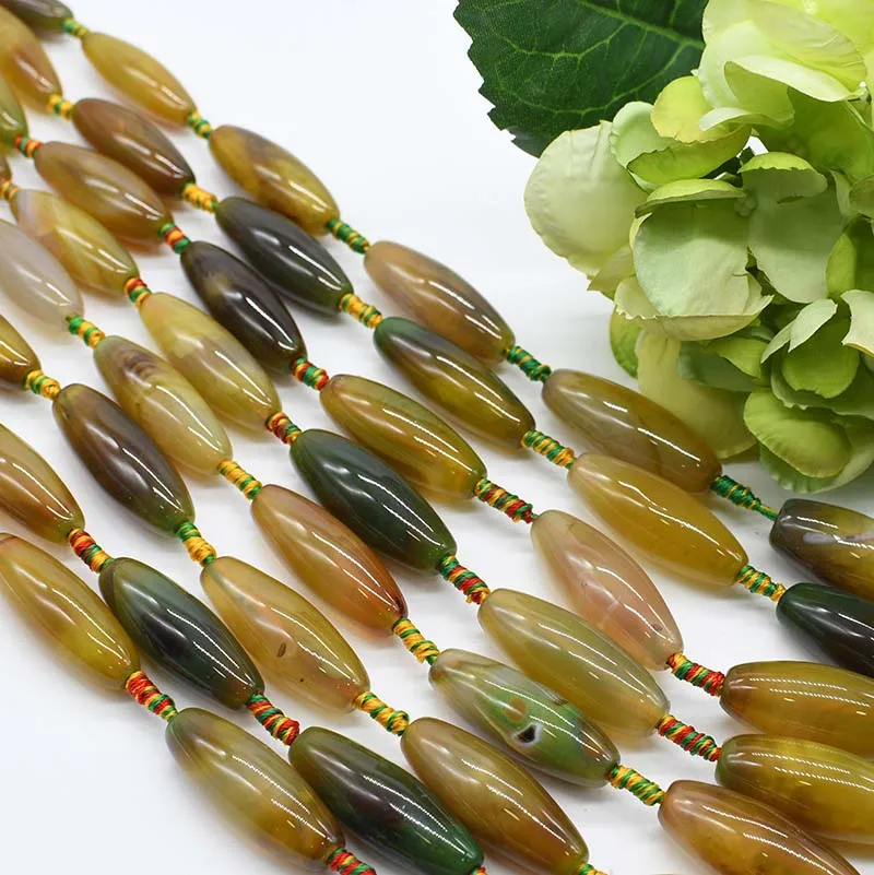 

2strands/lot Smooth oval yellow agate natural stone beads For DIY Necklace Bracelet Earring Pandant Jewelry Making 15" Free Ship