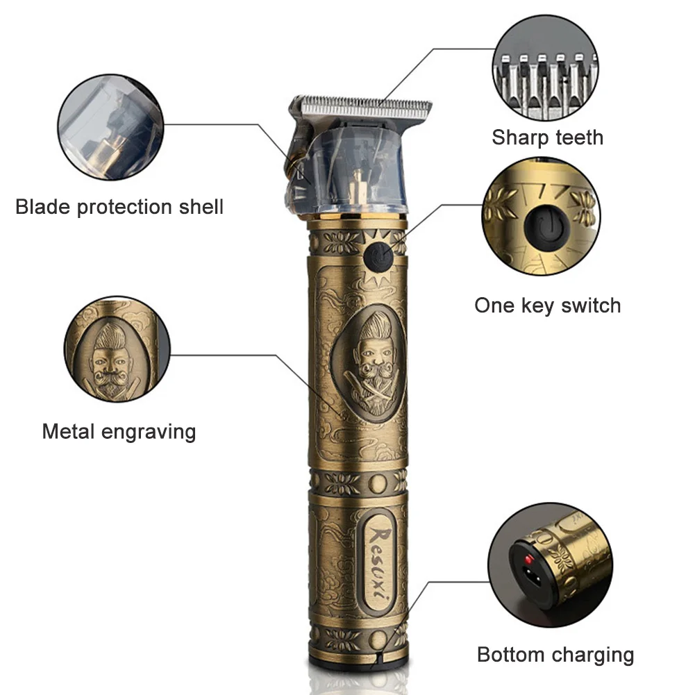 New Hot Rechargeable profession Electric Hair Clipper Trimmer For Men Shaver Beard Barber Cut Cutting Machine |