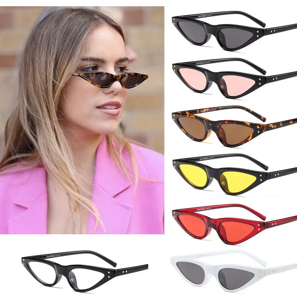 Ретро солнцезащитные очки кошачий глаз на открытом воздухе женские Модные