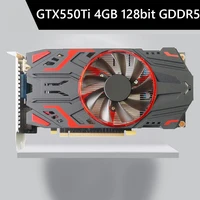 gtx550ti 4gb 128bit gddr5 nvidia pci express 2 0 gaming graphic card computer graphic gaming video cards cooling fans