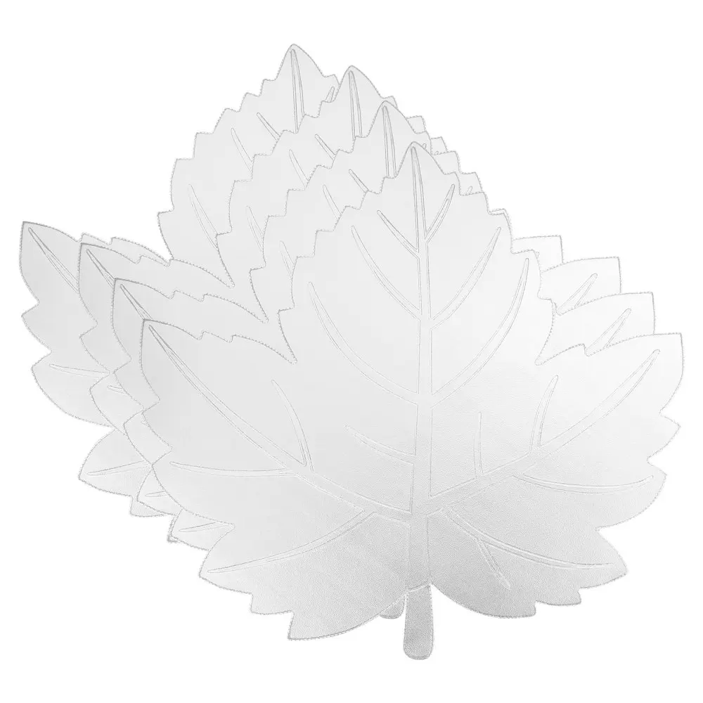 4 шт. маслонепроницаемый клен салфетка под тарелку с лиственным рисунком