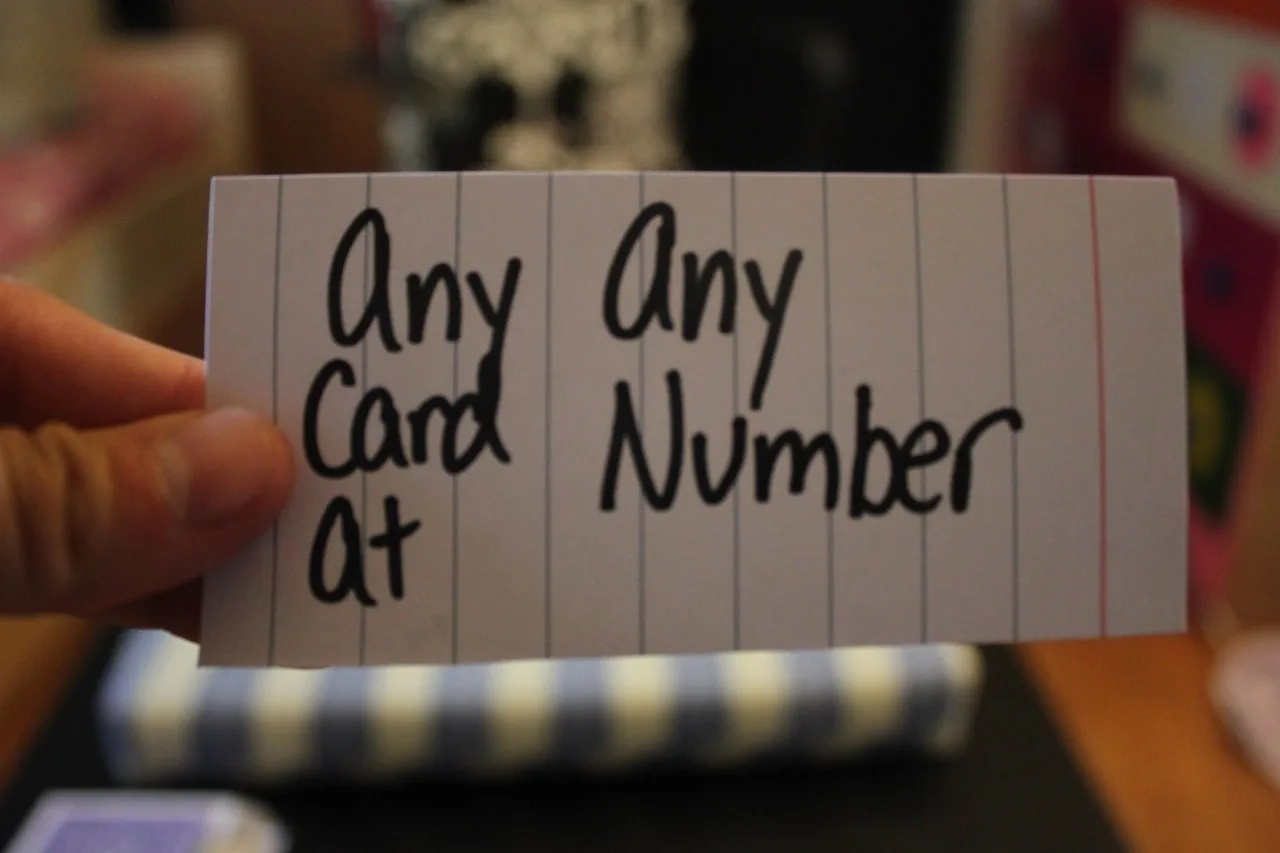 

Cards & Number by Creative Artists,Magic Tricks