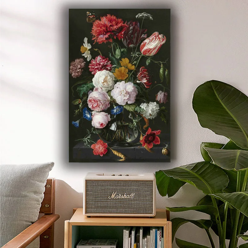 Декоративная живопись в классическом стиле из ткани с Плакаты печать Картина