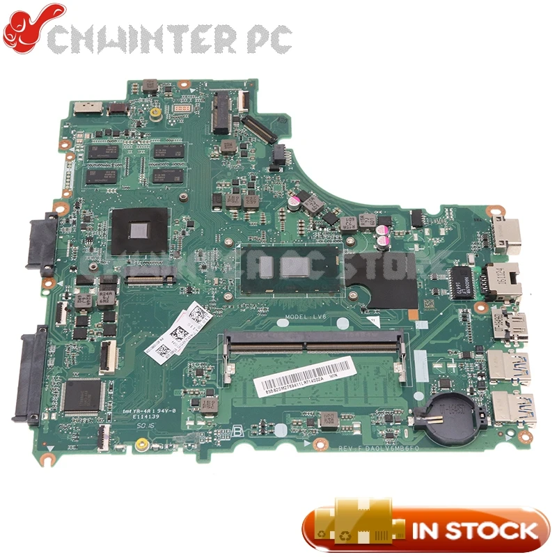 

NOKOTION 5B20M27694 DA0LV6MB6F0 For Lenovo E42-80 V310-14ISK Laptop Motherboard SR2ZU i5-7200U CPU 4G RAM Radeon R5 M430 2GB