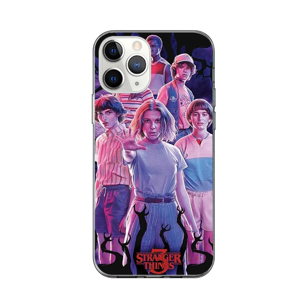 

Stranger Things TV Case For iPhone 12 11 Pro Max Cover for iPhone 12 X XR XS MAX 7 8 6 6S Plus 5S SE 2020 Soft TPU Phone Fundas