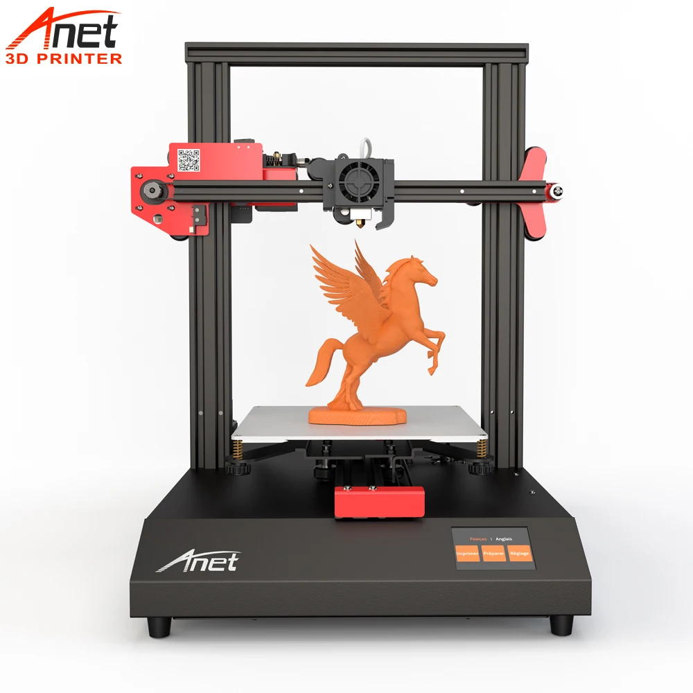 Новое поступление Anet ET4 DIY FDM 3d принтер автоматическое выравнивание и загрузка