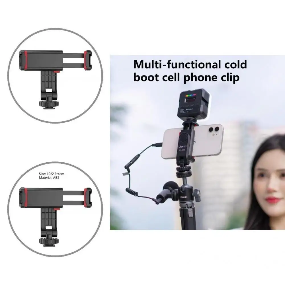 

Phone Mount Practical Compact Durable Mini Tripod Phone Mount for Photography Phone Clip Tripod